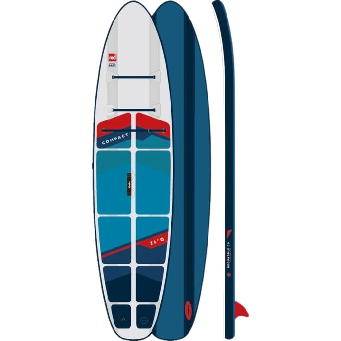 2024 Red Paddle 11.0 Compact Paddle Board, Tasche, Pumpe Und Leine Paket 001-012-002-0116